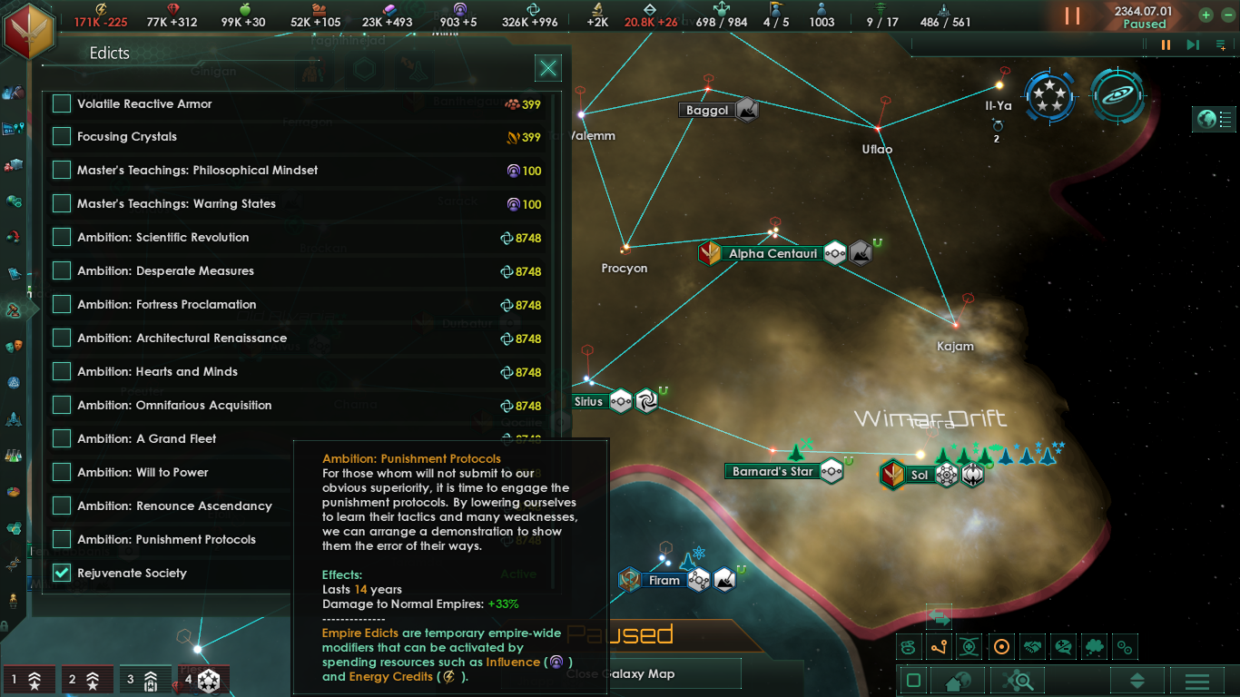 The Zenith of Fallen Empires