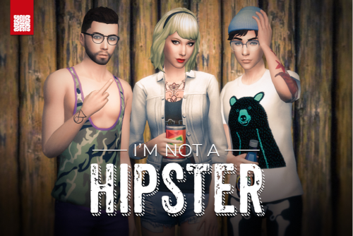 Подробнее о "Набор одежды I'm Not A Hipster"