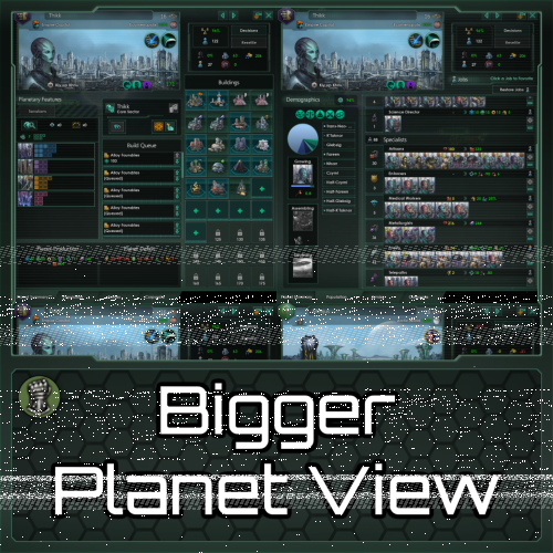 Подробнее о "Bigger Planet View"