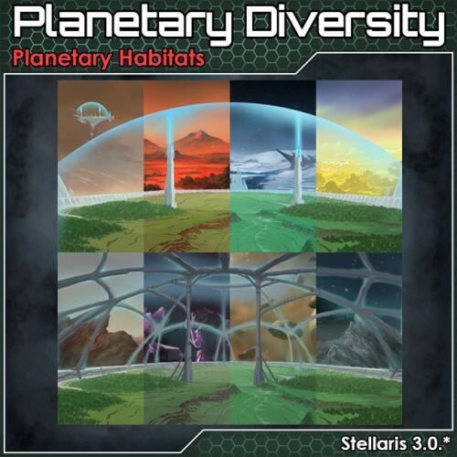 Подробнее о "[Addon] Planetary Diversity: Planetary Habitats"