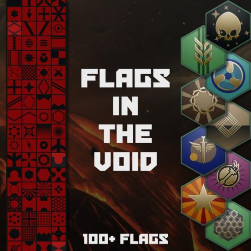 Подробнее о "Flags in the void"