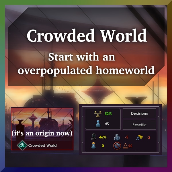 Crowded World Origin / Переполненный мир