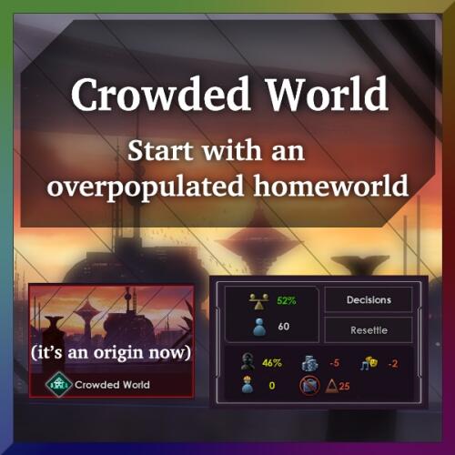 Подробнее о "Crowded World Origin / Переполненный мир"