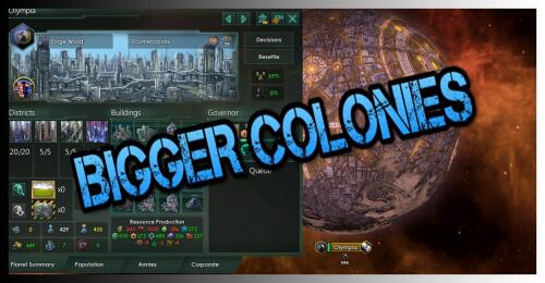 Подробнее о "Bigger Colonies / Большие колонии"