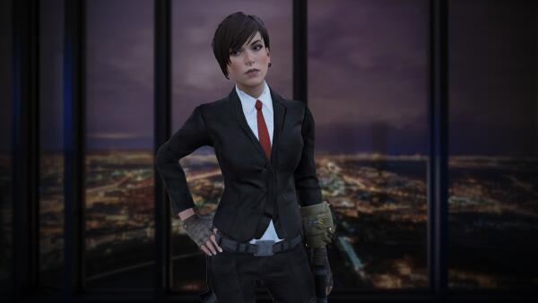 Lara Croft at Fallout 4