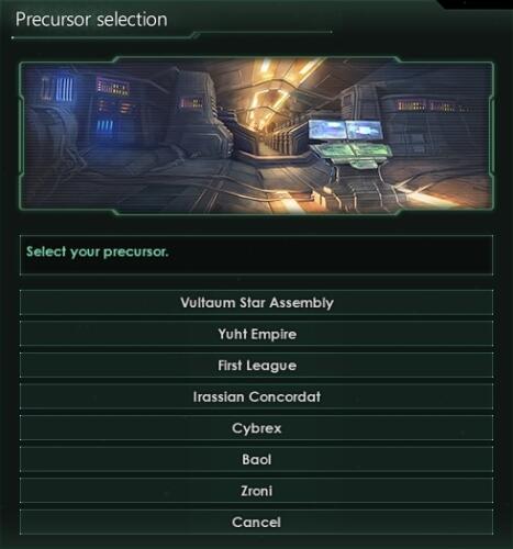 Подробнее о "Known Precursor / Выбор предтечи"
