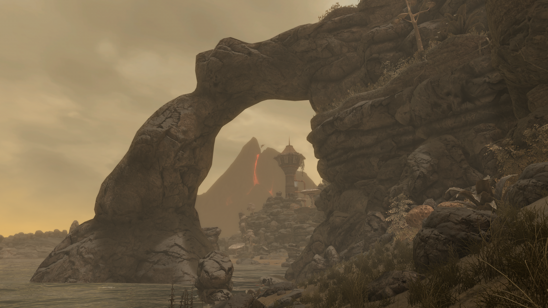 Подробнее о "Разработчики Beyond Skyrim: Morrowind показали три новых скриншота северного Вварденфелла"