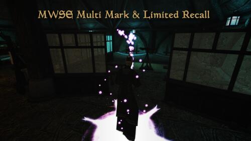 Подробнее о "Customizable MWSE Multi Mark and Harder Recall"