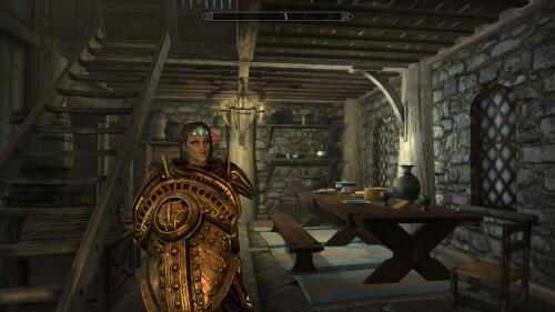 Подробнее о "Сохранение на Skyrim Бретонка 64 уровень"
