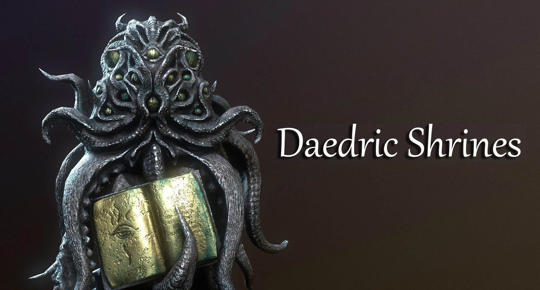 Подробнее о "Daedric Shrines — Серия модов, добавляющая в Скайрим святилища Принцев Даэдра"