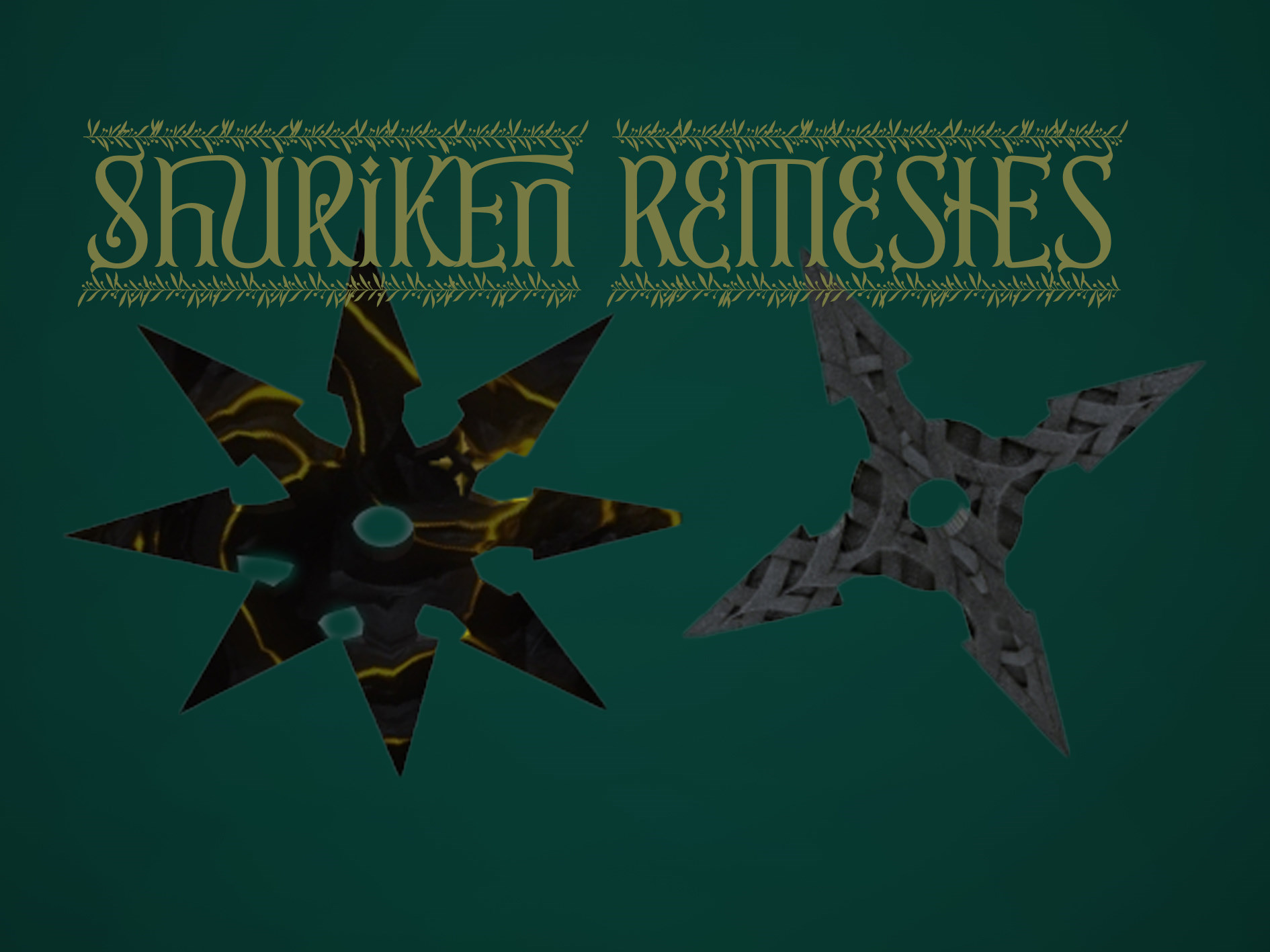 Shuriken ReMeshes