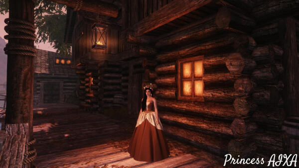 Calm evening In Riften