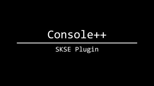 Подробнее о "ConsolePlusPlus"
