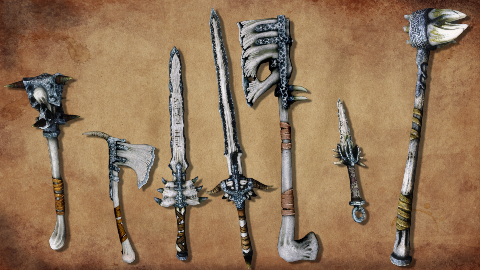 Dragon Bone Weapons