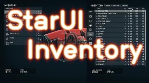 Подробнее о "StarUI Inventory - Русская версия"