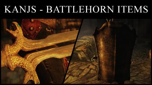 Подробнее о "Kanjs - Oblivion Battlehorn Castle Items"