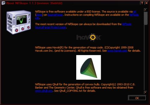 Подробнее о "Nifskope 1.1.3 sp build for MW only"