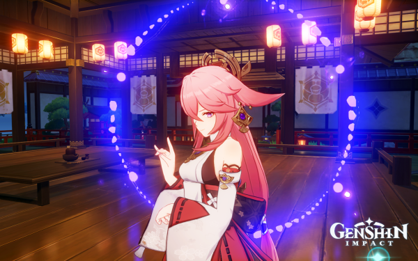 Yae Miko and Ei