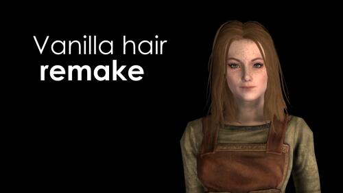 Подробнее о "Vanilla hair remake"