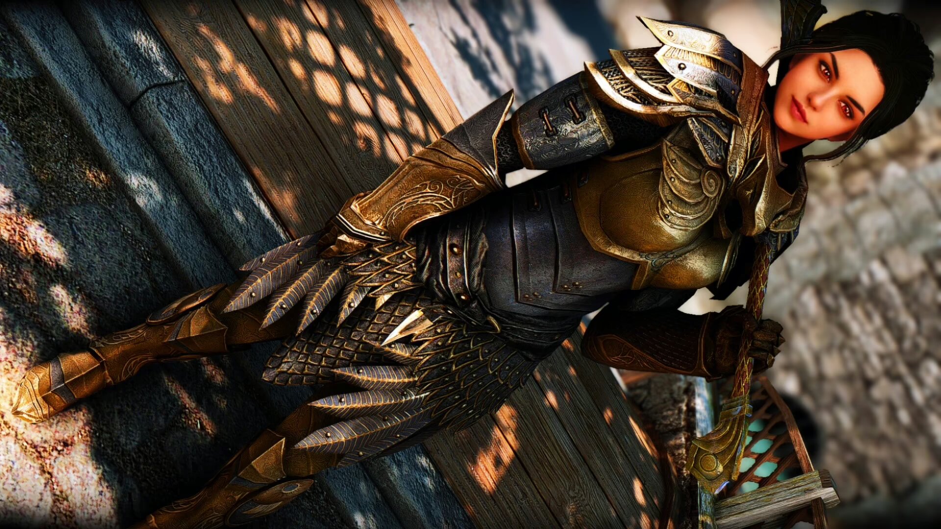 Vey Alaxon - Elven Gilded Armor LE