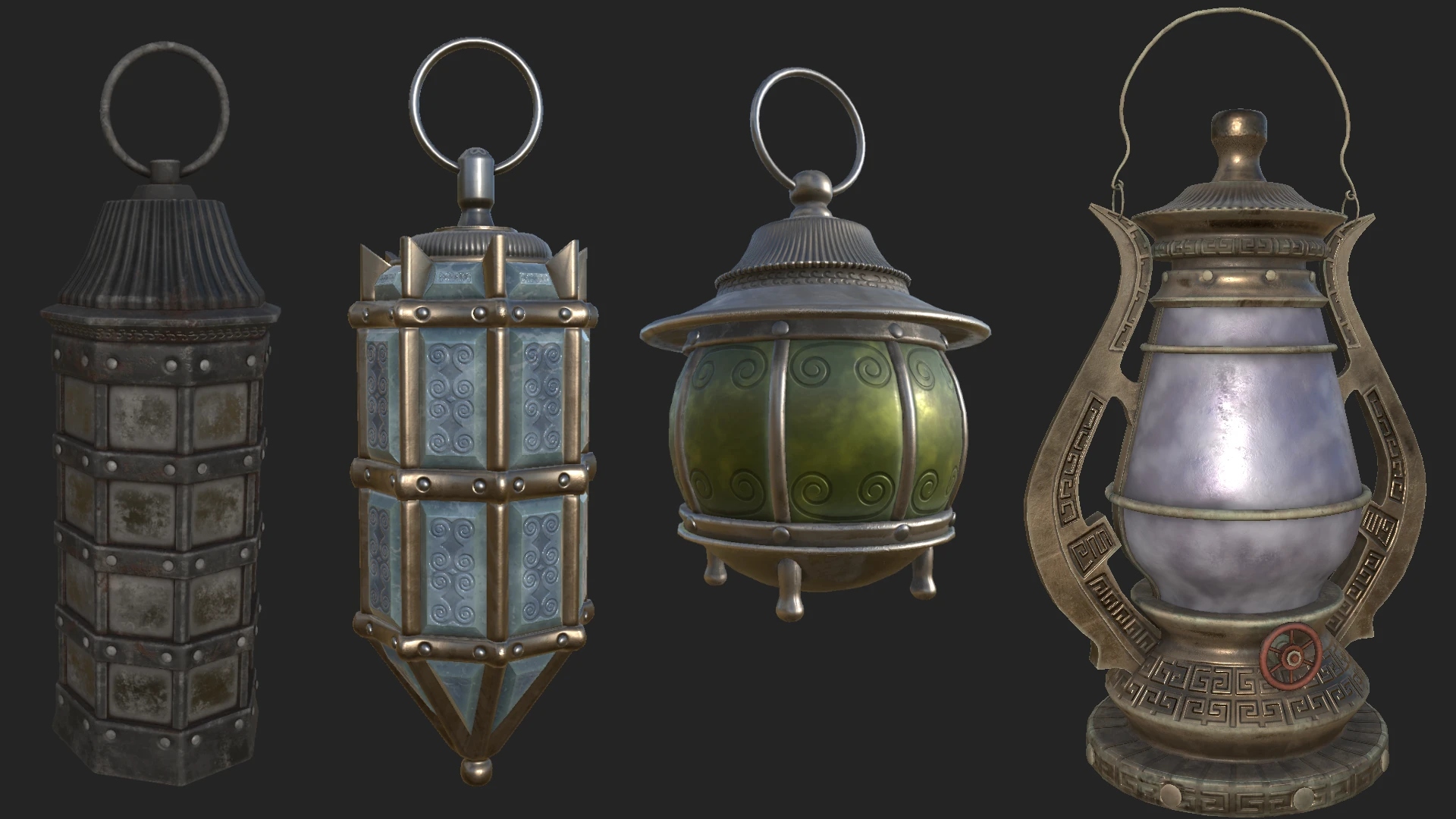 Simple Wearable Lanterns - Remastered SSE