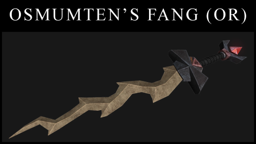 Подробнее о "Kanjs - Osmumten's fang (or)"