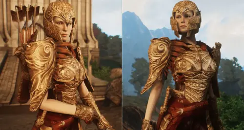 Подробнее о "Golden Elven Armor and Weapons"