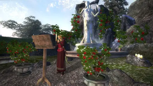 Подробнее о "Gardens of Cyrodiil - Shrine of the Mother of the Rose"