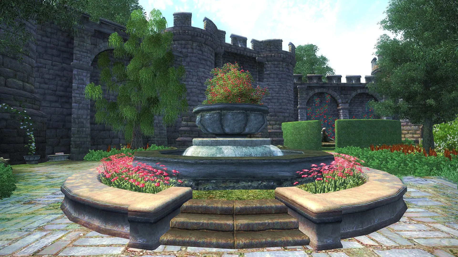 Gardens of Cyrodiil - Castle Courtyards
