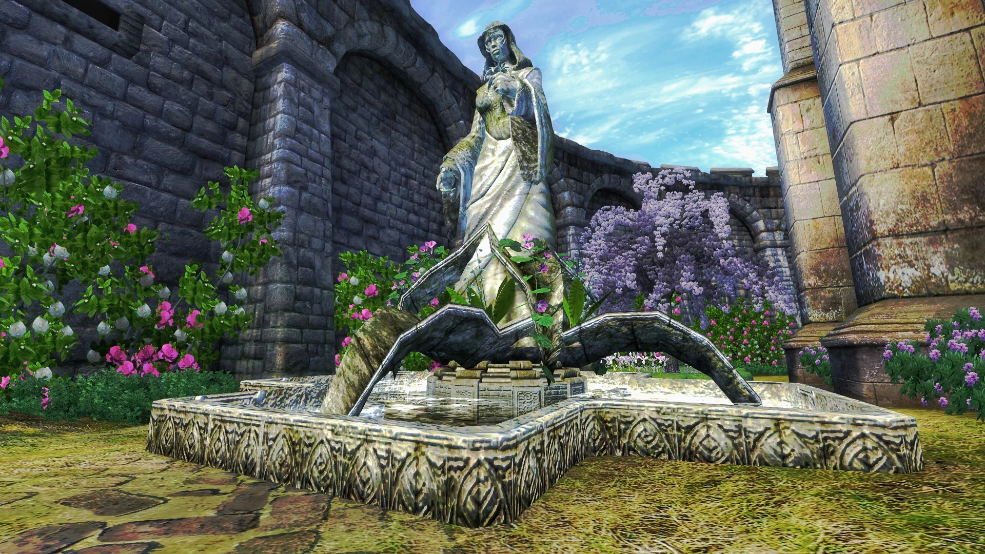 Gardens of Cyrodiil - Anvil the city of Dibella