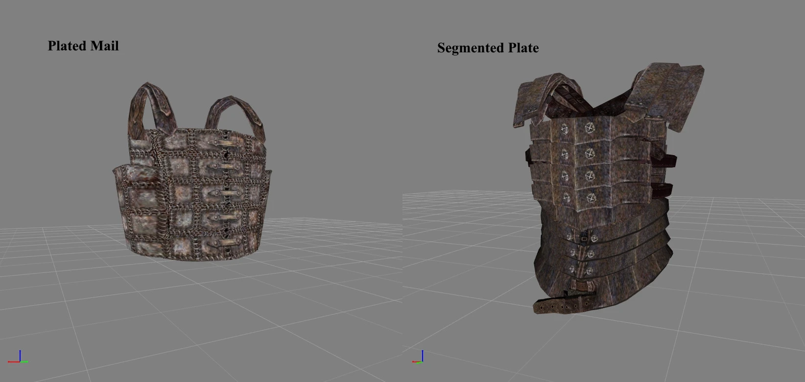 Plated Mail and Segmented Plate Armours