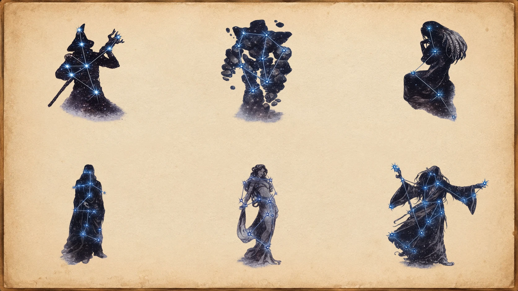 AI Birthsign Icons