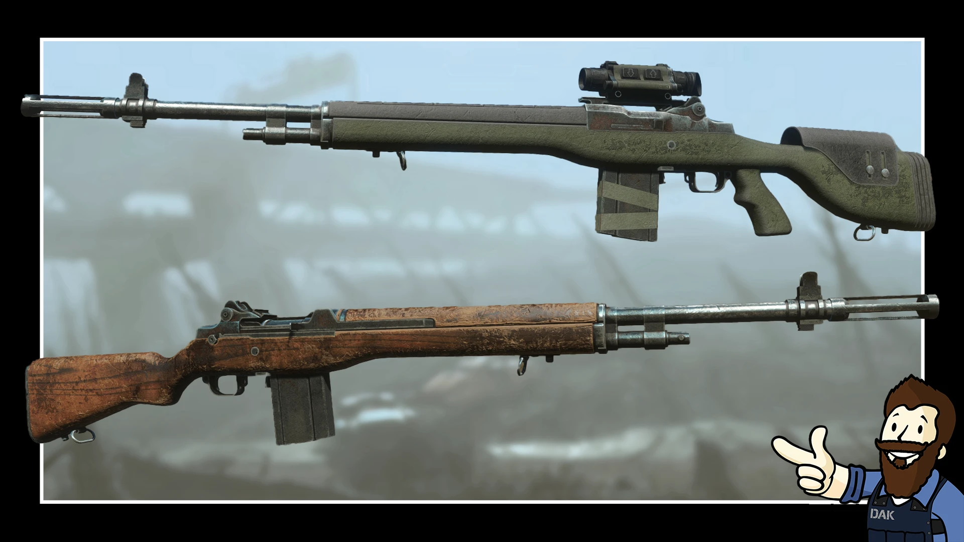 Enhanced Battle Rifle - An M14 Mod | Улучшенный пехотный карабин (M14)