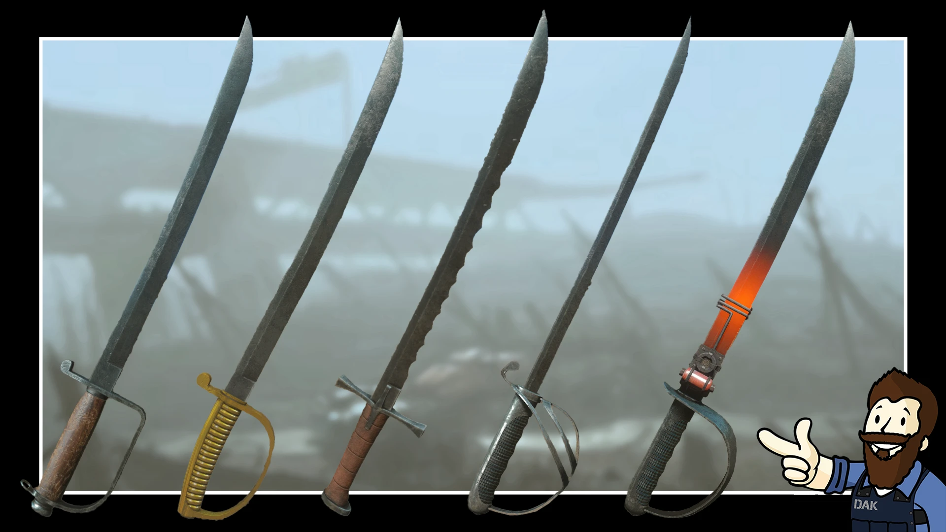 Militia Sabre - A Minuteman Melee Weapon | Сабля ополченца (оружие ближнего боя минитменов)