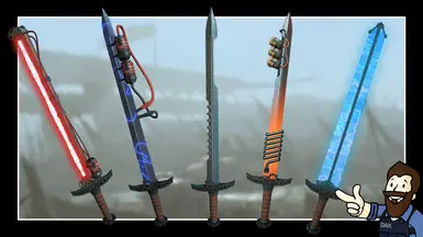Paladin Sword - A Brotherhood of Steel Melee Weapon | Меч паладина (оружие ближнего боя Братства Стали)