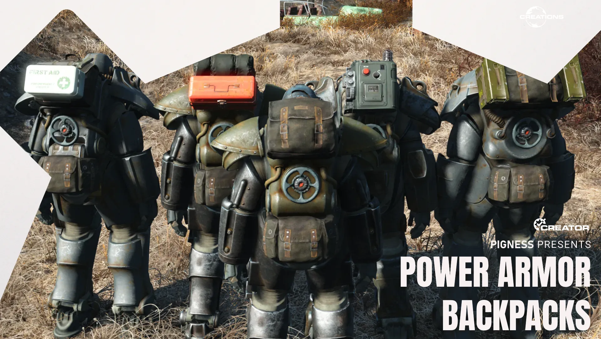 Power Armor Backpacks | Рюкзаки для силовой брони