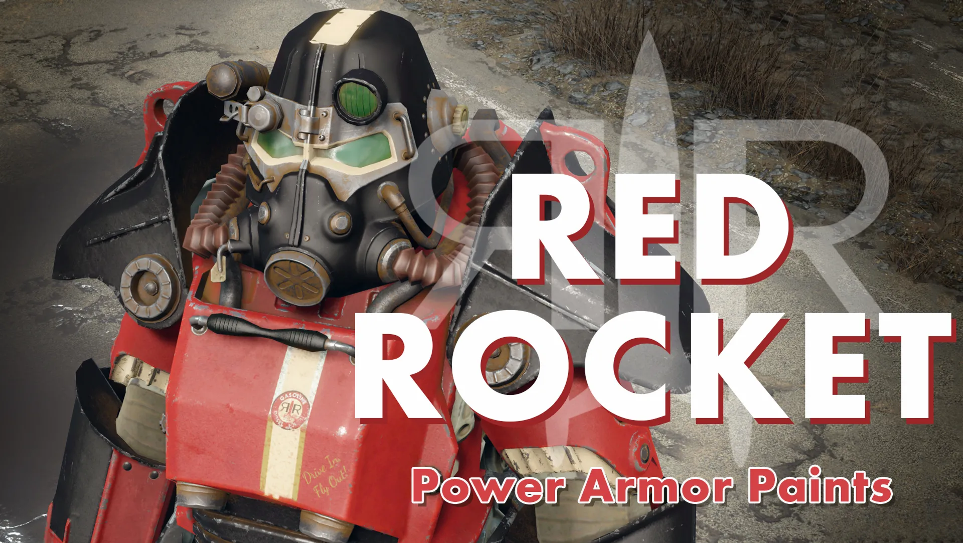 Red Rocket Power Armor Paint | Окраска «Красная ракета» для силовой брони
